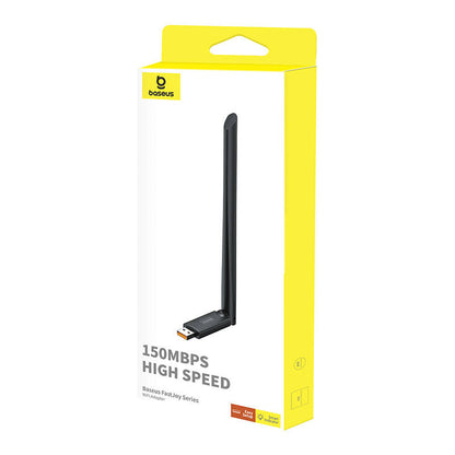 Ασύρματος Προσαρμογέας Baseus FastJoy, 150Mbps, Μαύρο B01317600111-00