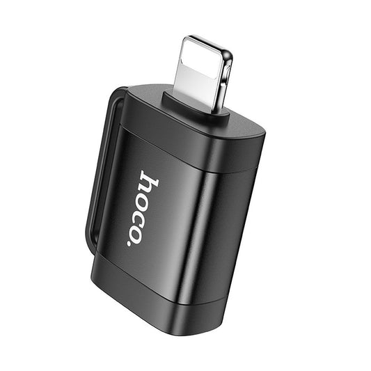 OTG Lightning - USB-A HOCO UA31A Adapter, Black