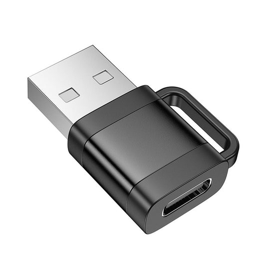 USB-C - USB-A Data and Charging Adapter HOCO UA31D, Black