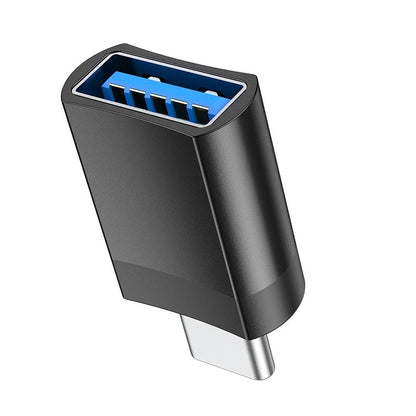 OTG Adapter USB-C to USB-A HOCO UA17, Black
