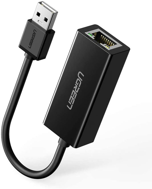 Κάρτα Δικτύου UGREEN CR110, RJ45, USB, Μαύρο