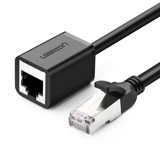 Παράταση Καλωδίου Δικτύου UGREEN NW112, RJ45 - RJ45, 1m, Μαύρο