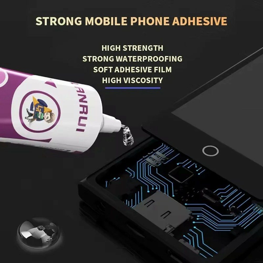 Υγρή Κόλλα Lanrui I9, 55ml, Μαύρο