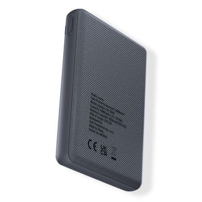 Εξωτερική Μπαταρία 3MK Pocket, 5000mAh, 12W, 1 x USB-C, Γκρι