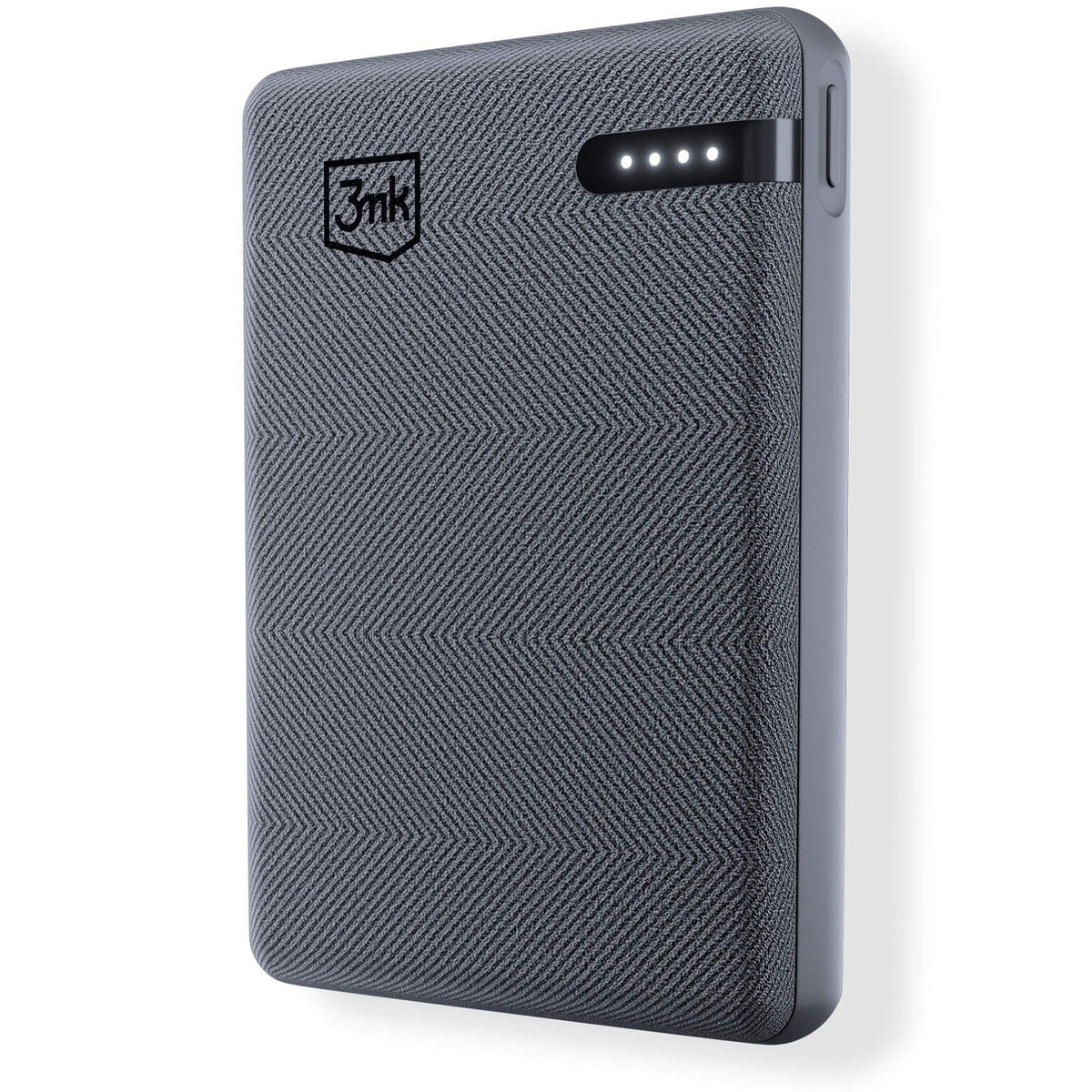 Εξωτερική Μπαταρία 3MK Pocket, 5000mAh, 12W, 1 x USB-C, Γκρι