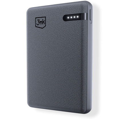 Εξωτερική Μπαταρία 3MK Pocket, 5000mAh, 12W, 1 x USB-C, Γκρι