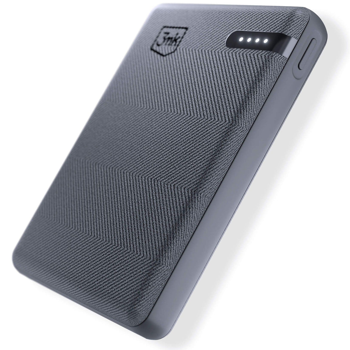 Εξωτερική Μπαταρία 3MK Pocket, 5000mAh, 12W, 1 x USB-C, Γκρι