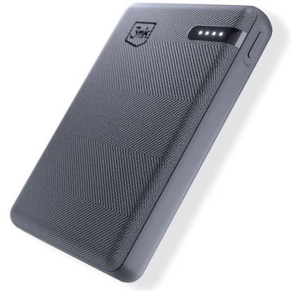 Εξωτερική Μπαταρία 3MK Pocket, 5000mAh, 12W, 1 x USB-C, Γκρι