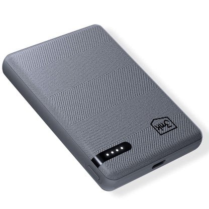 Εξωτερική Μπαταρία 3MK Pocket, 5000mAh, 12W, 1 x USB-C, Γκρι