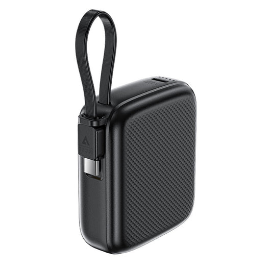 Εξωτερική Μπαταρία Acefast M15, 10000mAh, 20W, PD, 2 x USB-C, Μαύρη