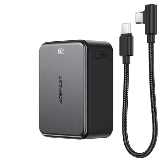 Εξωτερική Μπαταρία Acefast M28, 10000mAh, 22.5W, QC + PD, 1 x USB-A - 2 x USB-C, Μαύρη