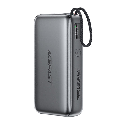 Εξωτερική Μπαταρία Acefast M32, 10000mAh, 35W, PD, 2 x USB-C, Γκρι