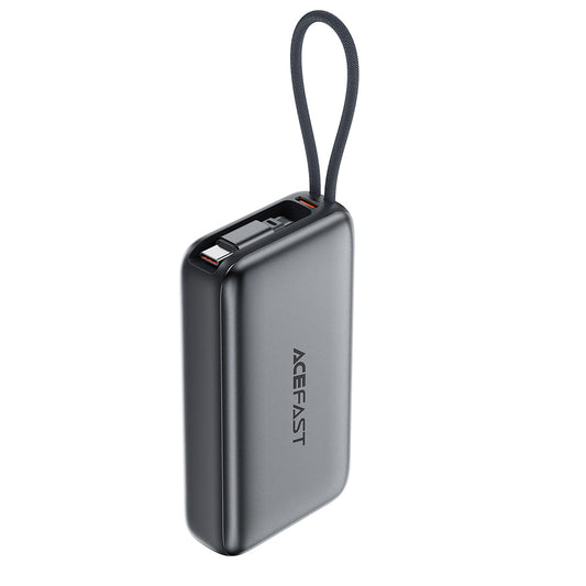 Εξωτερική Μπαταρία Acefast M32, 10000mAh, 35W, PD, 2 x USB-C, Γκρι