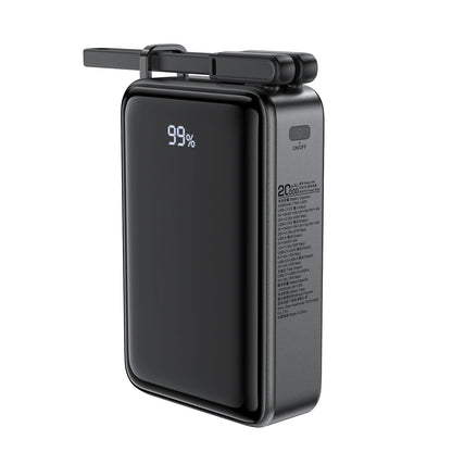 Εξωτερική Μπαταρία Acefast M4, 20000mAh, 67W, PD, 1 x USB-A - 2 x USB-C, Μαύρο