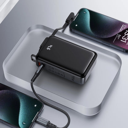 Εξωτερική Μπαταρία Acefast M4, 20000mAh, 67W, PD, 1 x USB-A - 2 x USB-C, Μαύρο