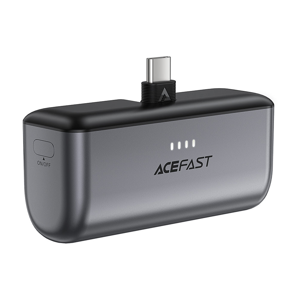 Εξωτερική Μπαταρία Acefast M9, 5000mAh, 20W, PD, 2 x USB-C, Μαύρο