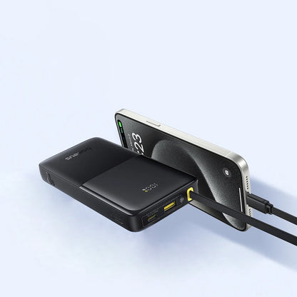 Εξωτερική Μπαταρία Baseus Bipow 2, 10000mAh, 20W, QC + PD, 1 x USB-A - 2 x USB-C, Μαύρη P10077101113-00