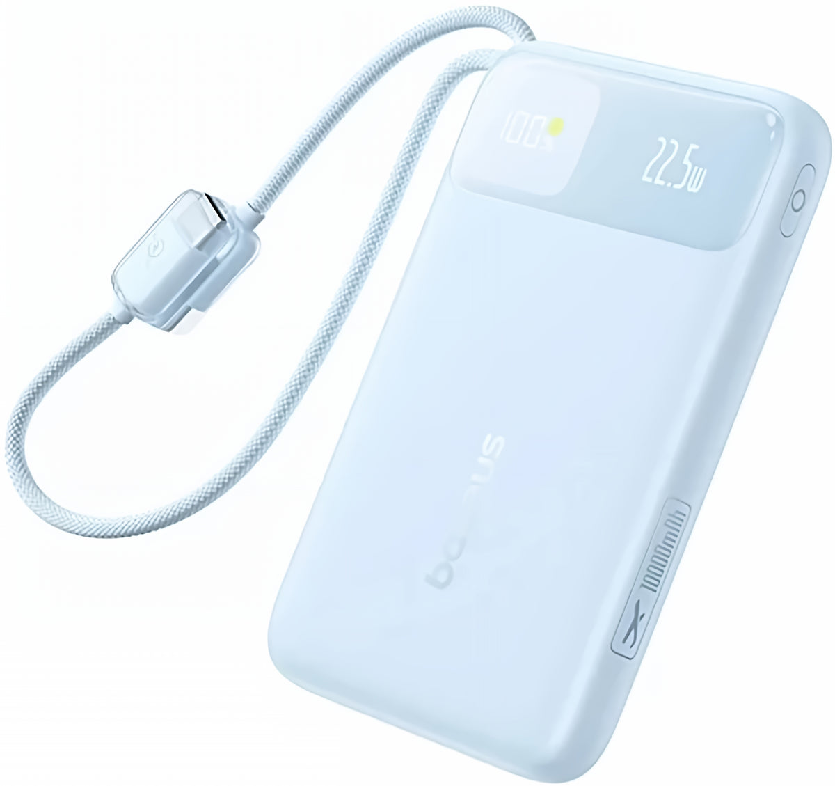 Εξωτερική Μπαταρία Baseus EnerFill FC11, 10000mAh, 22.5W, QC + PD, 1 x Lightning - 1 x USB-A - 2 x USB-C, Μπλε E0027R06
