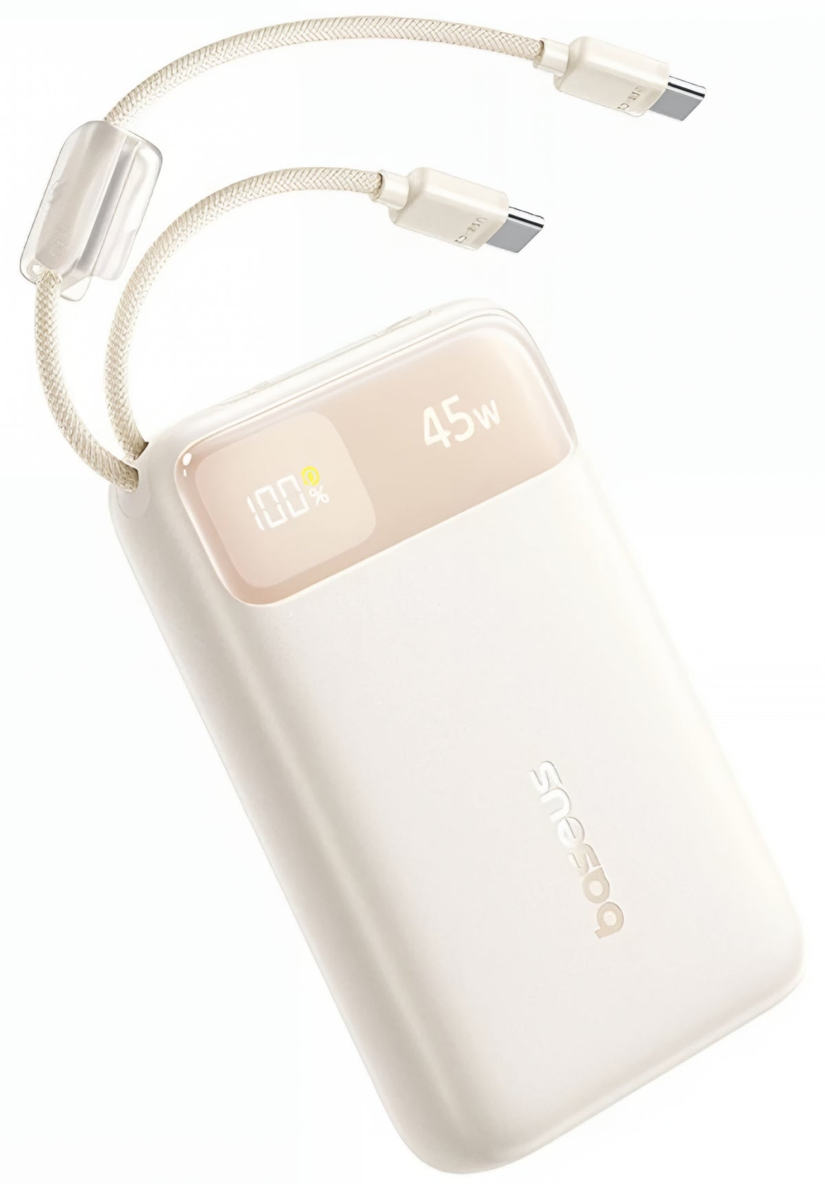 Εξωτερική Μπαταρία Baseus EnerFill FC11, 20000mAh, 45W, QC + PD, 1 x USB-A - 3 x USB-C, Μπεζ E0031101