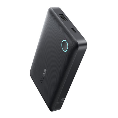 Εξωτερική Μπαταρία Baseus EnerFill FP11, 10000mAh, 15W, 1 x USB-A - 1 x USB-C, Μαύρο P1008210C123