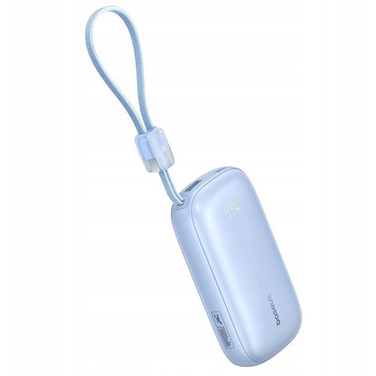 Baseus EnerFill FC21 Qpow 3 Ultra External Battery, 10000mAh, 45W, QC + PD, 1 x USB-A - 1 x USB-C, Blue E0027Q03