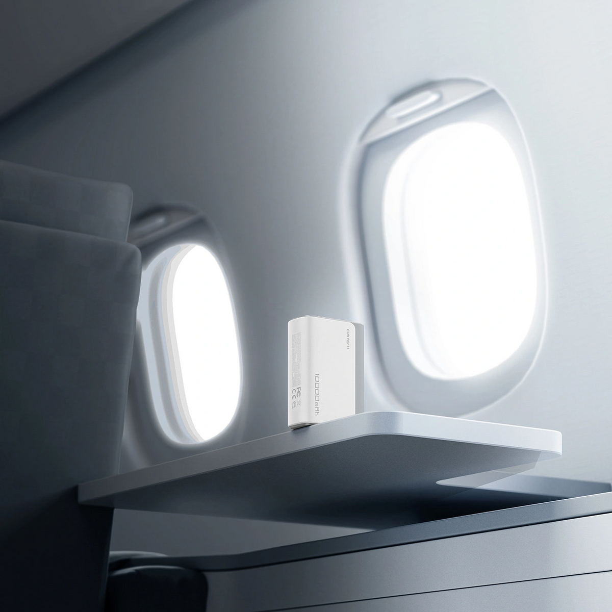 Εξωτερική Μπαταρία Cuktech CP13, 10000mAh, 30W, QC + PD, 1 x USB-A - 1 x USB-C, Γκρι CUK0PB100DGR