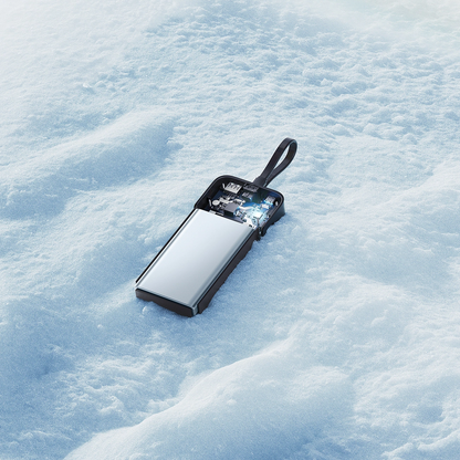 Εξωτερική Μπαταρία Cuktech LPB200N, 20000mAh, 40W, QC + PD, 1 x USB-A - 2 x USB-C, Μαύρη CUKL200NMXGR