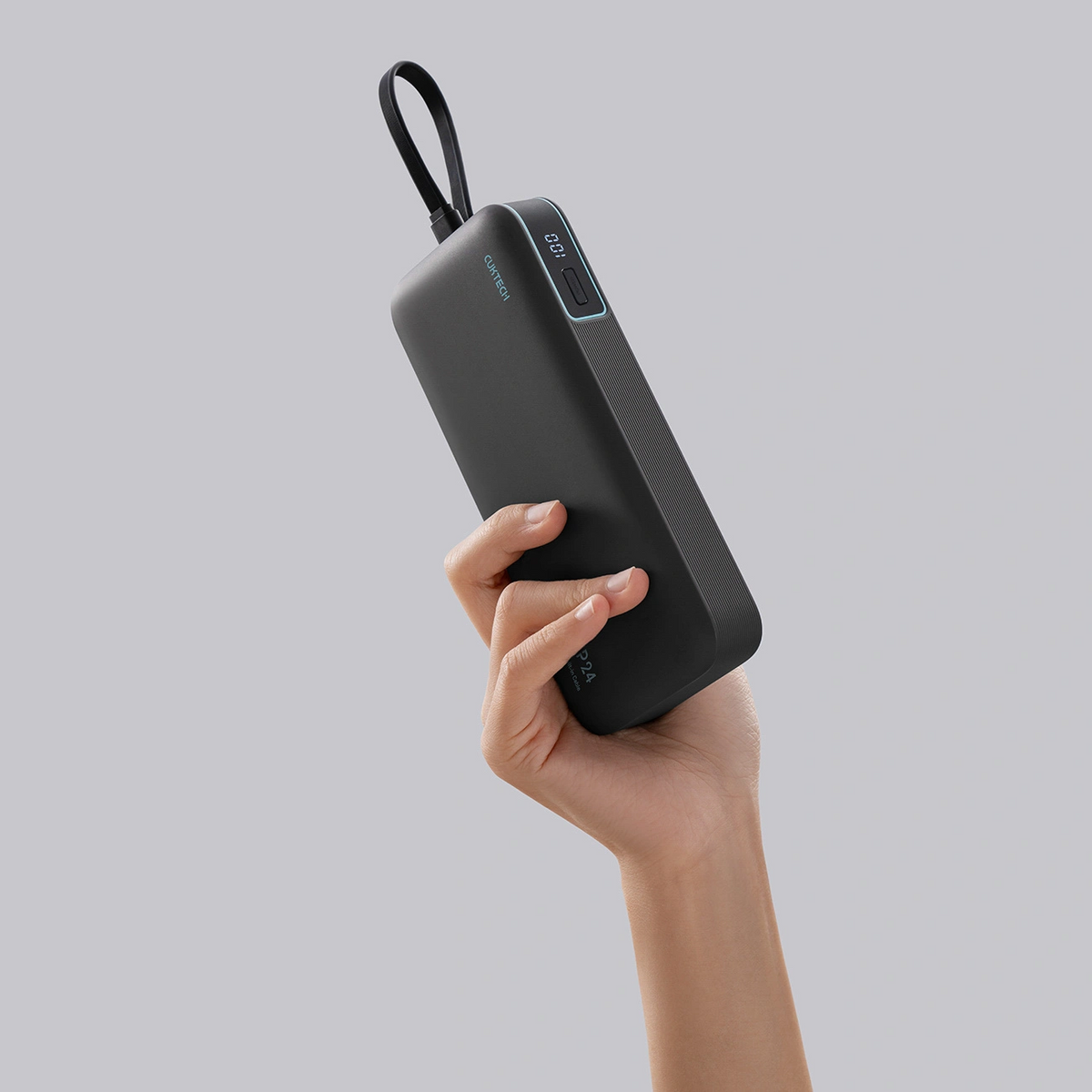 Εξωτερική Μπαταρία Cuktech LPB200N, 20000mAh, 40W, QC + PD, 1 x USB-A - 2 x USB-C, Μαύρη CUKL200NMXGR