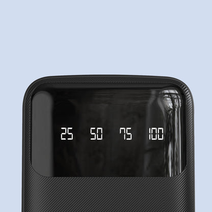 Εξωτερική Μπαταρία Dudao K6Pro+, 20000mAh, 10W, 1 x Lightning - 1 x microUSB - 1 x USB-A - 1 x USB-C, Μαύρη