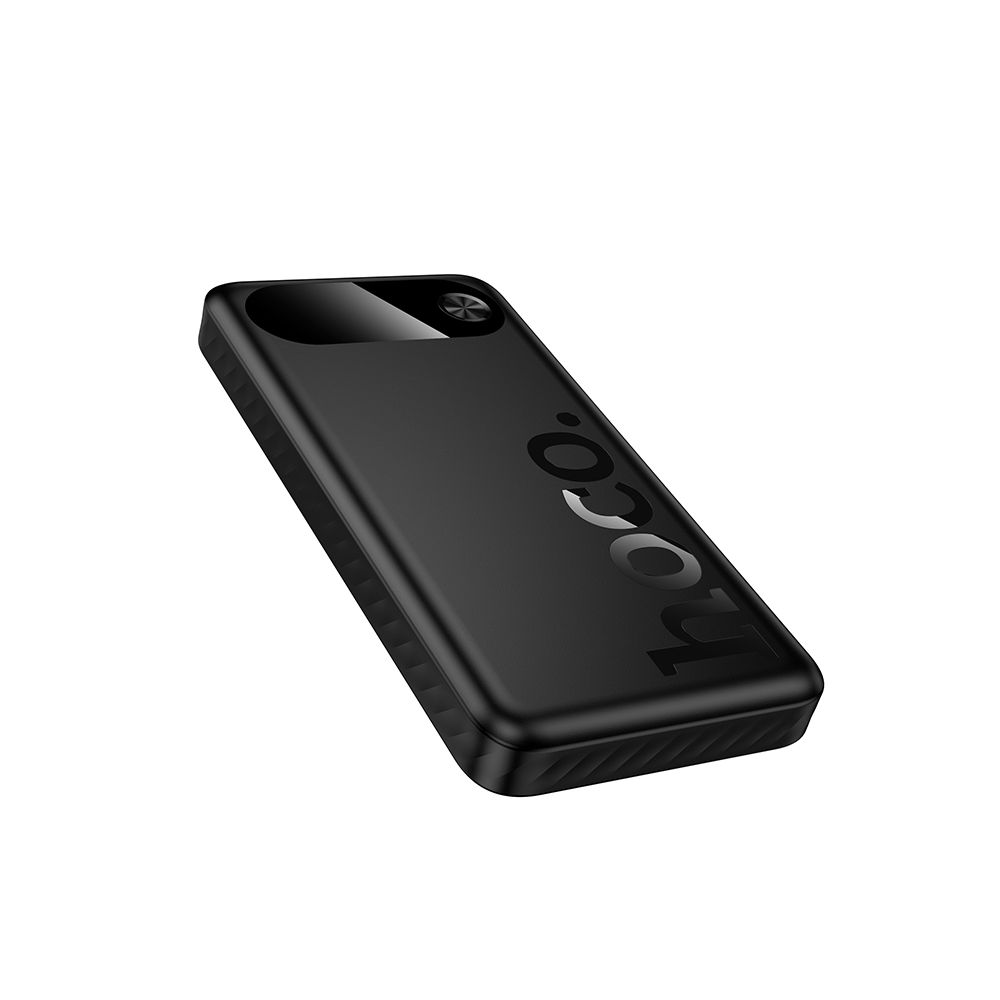 HOCO J154 External Battery, 10000mAh, 22.5W, QC + PD, 1 x USB-C - 2 x USB-A, Black