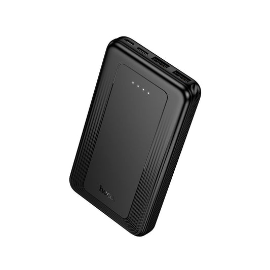 HOCO J165A External Battery, 10000mAh, 10W, 2 x USB-A, Black