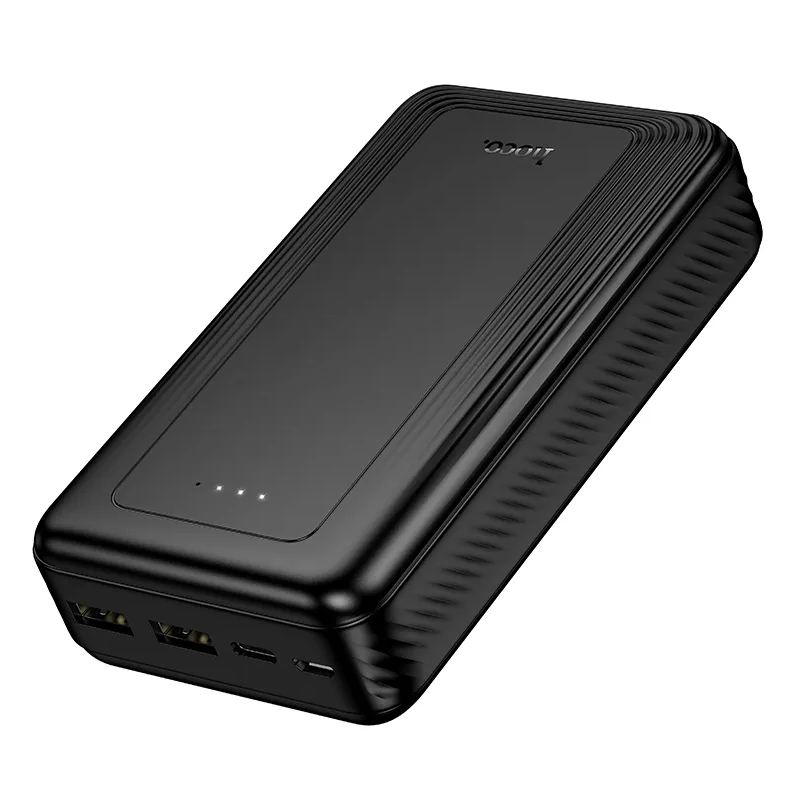 Εξωτερική Μπαταρία HOCO J165A, 20000mAh, 10W, 2 x USB-A, Μαύρο