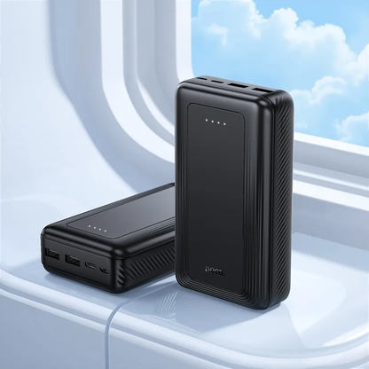 Εξωτερική Μπαταρία HOCO J165A, 20000mAh, 10W, 2 x USB-A, Μαύρο