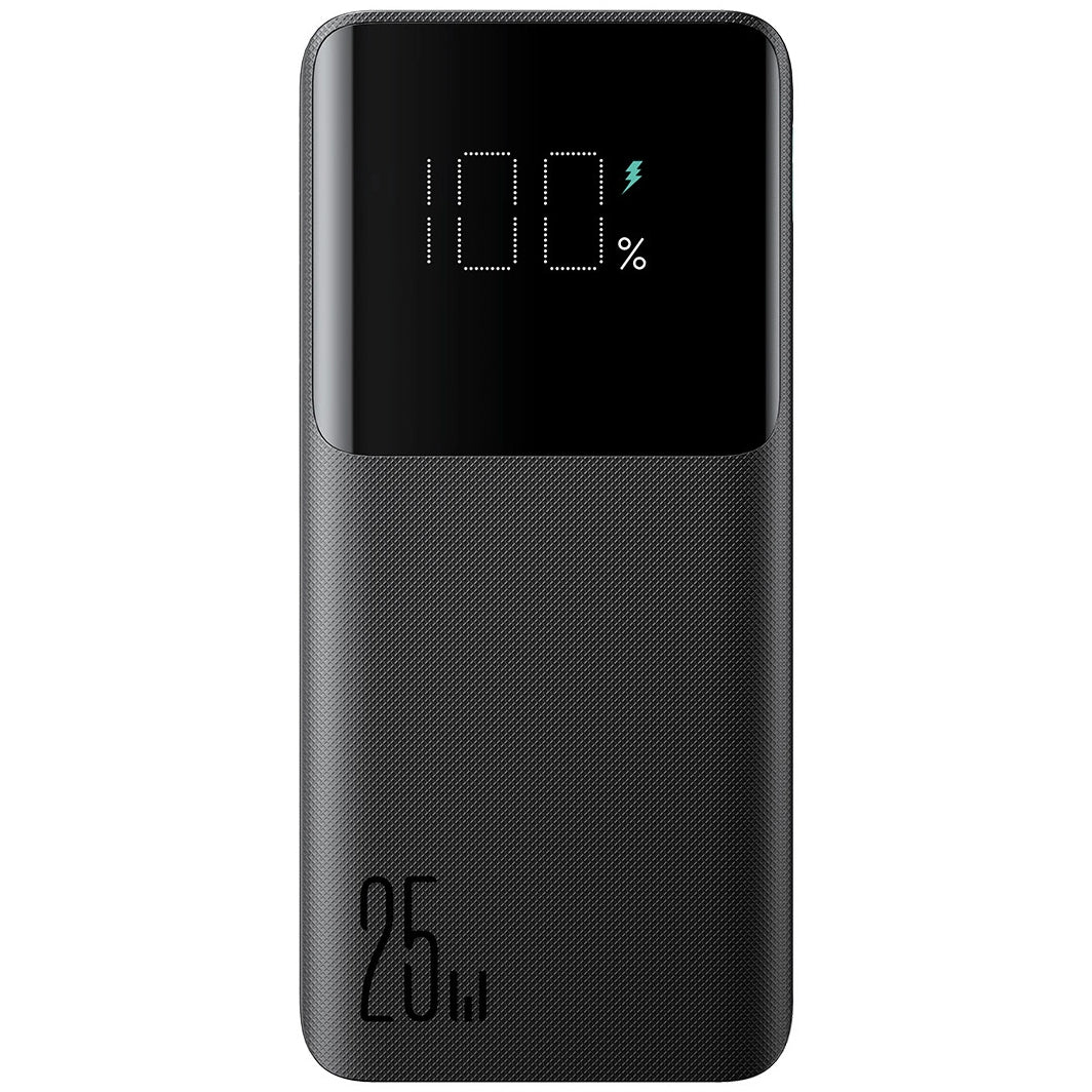 Joyroom JR-PBF20 External Battery, 10000mAh, 25W, QC + PD, 1 x USB-C - 2 x USB-A, Black