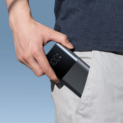 Joyroom JR-PBF20 External Battery, 10000mAh, 25W, QC + PD, 1 x USB-C - 2 x USB-A, Black
