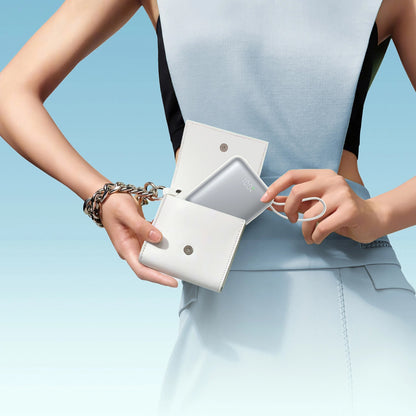 Joyroom JR-PBF27 External Battery, 10000mAh, 22.5W, QC + PD, 1 x Lightning - 2 x USB-C, White