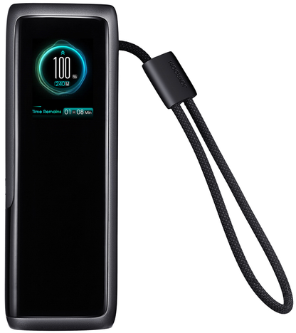 Εξωτερική μπαταρία Joyroom PODIX PR70, 25000mAh, 240W, QC + PD, 1 x USB-A - 3 x USB-C, Μαύρη