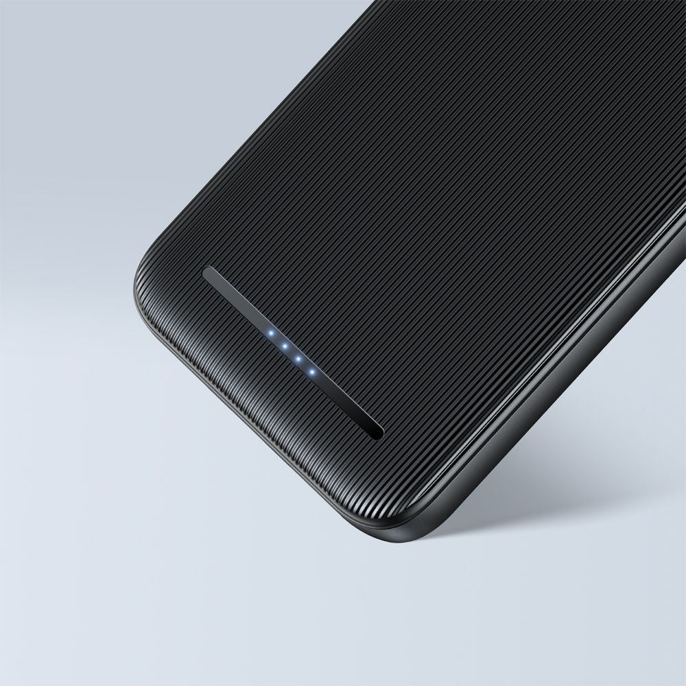 McDodo MC-4631 External Battery Online, 10000mAh, 10W, 2 x USB-A - 1 x USB-C, Black