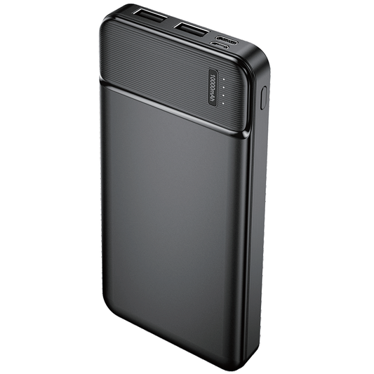 Εξωτερική Μπαταρία MaXlife MXPB-01, 10000mAh, 12W, 2 x USB-A, Μαύρη