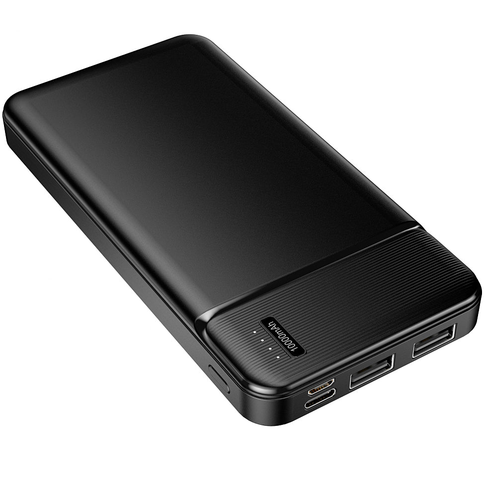 Εξωτερική Μπαταρία MaXlife MXPB-01, 10000mAh, 12W, 2 x USB-A, Μαύρη