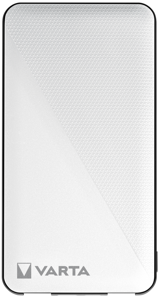 Εξωτερική Μπαταρία Varta Energy, 5000mAh, 15W, 1 x USB-C - 2 x USB-A, Λευκή
