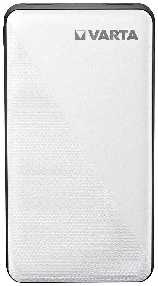 Εξωτερική Μπαταρία Varta Energy, 15000mAh, 15W, 1 x USB-C - 2 x USB-A, Λευκή