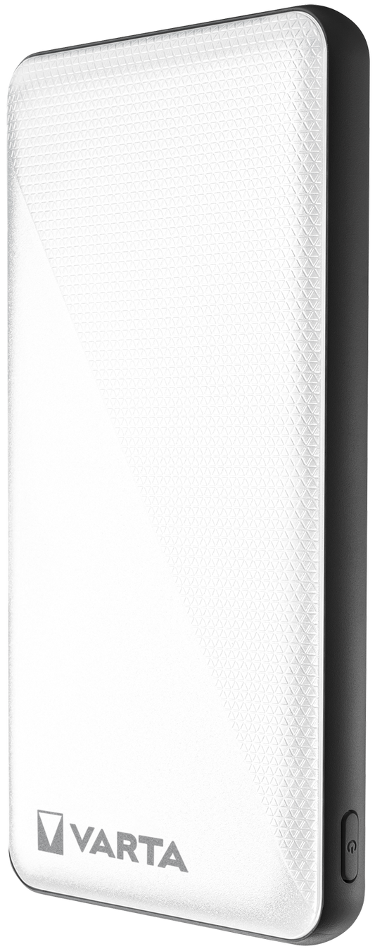 Εξωτερική Μπαταρία Varta Energy, 10000mAh, 15W, 1 x USB-C - 2 x USB-A, Λευκή