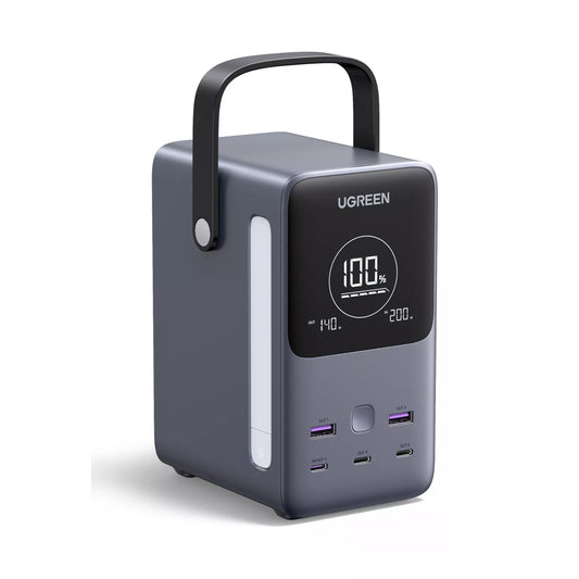 Εξωτερική Μπαταρία UGREEN PB770, 48000mAh, 300W, QC + PD, 2 x USB-A - 3 x USB-C, Γκρι