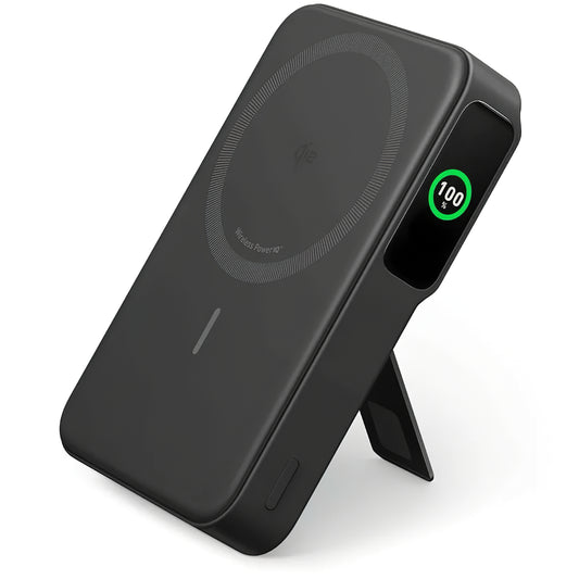 Εξωτερική Μπαταρία Ασύρματη Anker MagGo, 10000mAh, 27W, PD + FQI, 1 x QI - 1 x USB-C, Μαύρη A1654G11
