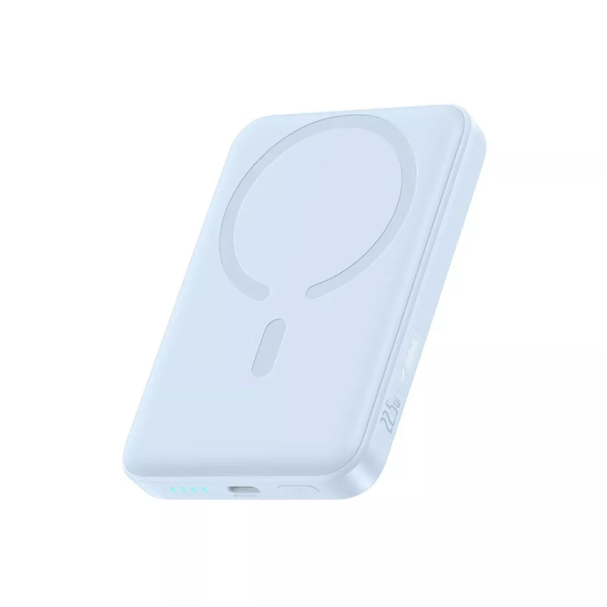 Εξωτερική Ασύρματη Μπαταρία Baseus EnerFill FM11 Ultra-Mini, 10000mAh, 22.5W, PD + FQI, 1 x QI - 1 x USB-C, Μπλε P1008210E313-00