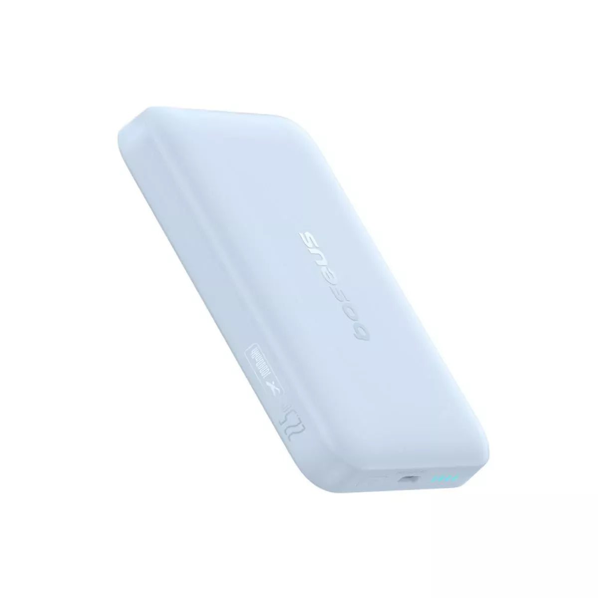Εξωτερική Ασύρματη Μπαταρία Baseus EnerFill FM11 Ultra-Mini, 10000mAh, 22.5W, PD + FQI, 1 x QI - 1 x USB-C, Μπλε P1008210E313-00