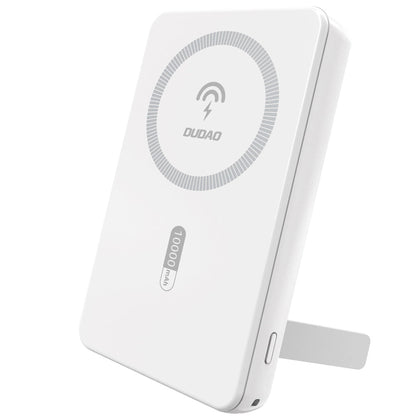 Εξωτερική Μπαταρία Wireless Dudao K14S+, 10000mAh, 22.5W, QC + PD + FQI, 1 x QI - 1 x USB-A - 1 x USB-C, Λευκή