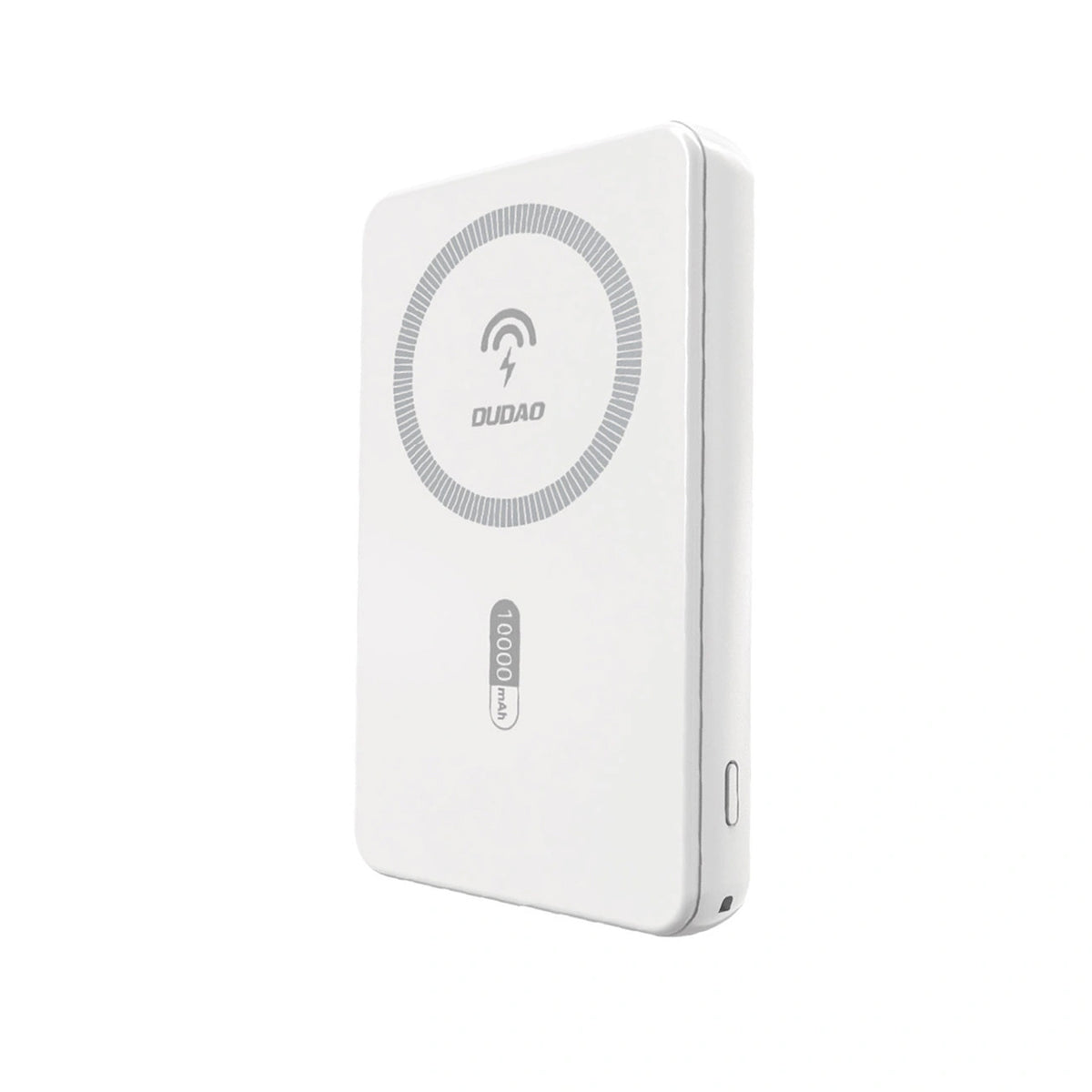Ασύρματη Εξωτερική Μπαταρία Dudao K14S, 5000mAh, 20W, QC + PD + FQI, 1 x QI - 1 x USB-A - 1 x USB-C, Λευκό