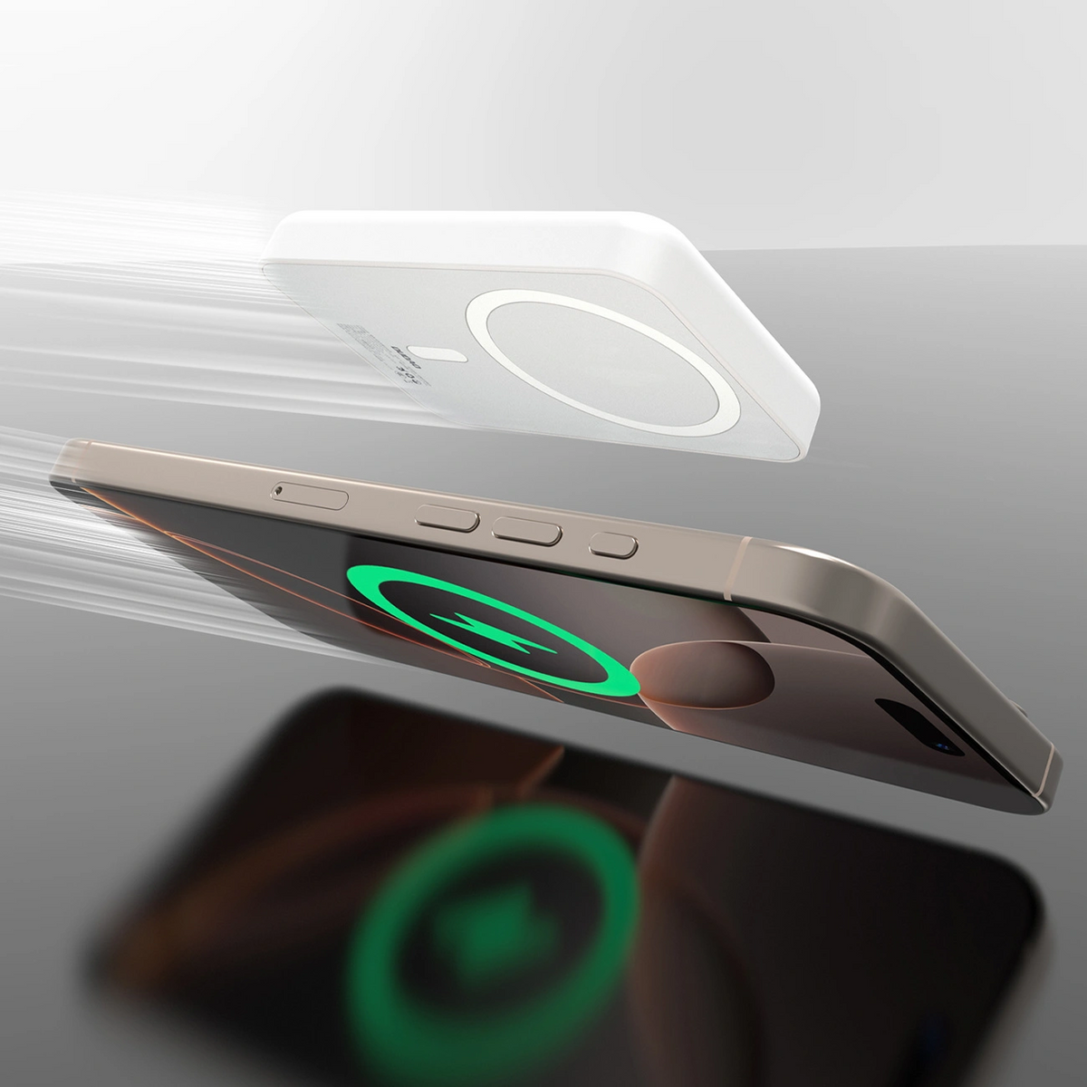 Εξωτερική Μπαταρία Wireless Dudao K26, 10000mAh, 20W, PD + FQI, 1 x QI - 1 x USB-C, Λευκή
